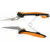 Fiskars Solid SP160 Ciseaux a fleurs a lames courbées de précision Micro-Tip, 24cm 1063325