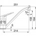 Franke Novara Plus FC 9541.071 Mitigeur, Onyx 115.0470.661