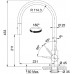 Franke FC 0045.501 EOS NEO Mitigeur, acier inoxydable 115.0590.045