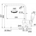 Franke Atlas Neo Sensor Bec rabattable 115.0625.489