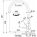 Franke FC 0044.505 EOS NEO Mitigeur, Cuivre 115.0628.251