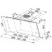 Franke SMART FSMA 605 Hotte, verre blanc 110.0377.739
