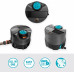 GARDENA AquaPrecise Systeme d'arrosage hors sol a énergie solaire, pour pelouses 16000-29