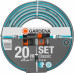 GARDENA Silent 4100 Kit Pompe d'arrosage de surface + tuyau 9051-20