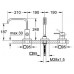 GROHE Allure Châssis pour combiné monocommande 3 trous 19316000