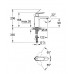 GROHE Eurosmart Cosmopolitan Mitigeur monocommande 1/2" Lavabo 23326000