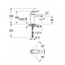 GROHE Eurosmart Cosmopolitan Mitigeur monocommande 1/2" Lavabo 23327000