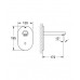 GROHE Euroeco Cosmopolitan E Robinet infrarouge mural pour lavabo sans mitigeur 36273000