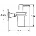GROHE Grandera Distributeur de savon en céramique, chrome 40627000