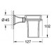 GROHE Grandera Support porte-verre en céramique 40626000