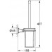 GROHE Grandera Porte-balai de WC 40632IG0