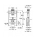 GROHE Rapid SL pour WC mural 38587000