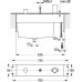 GROHE Châssis pour combiné monocommande 3 trous 33339000 EMBALLAGE ENDOMMAGÉ !!