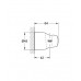 GROHE Movario Support mural pour douchette 28403000