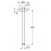 GROHE Ondus Rainshower Bras de douche plafonnier 292 mm chromé 28497000