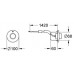 GROHE Commande pneumatique WC 37060000