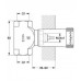 GROHE Corps encastré pour robinet d'arret 1", DN 25 29805000