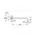 GROHE Rainshower Bras de douche 275 mm, chrome 27488000
