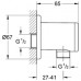 GROHE Relexa Coude mural, DN 15 28626000