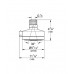 GROHE Relexa Deluxe Douche de tete 4 jets 27530000