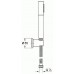 GROHE Sena Support de douche mural 1 jet 28348000