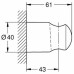 GROHE Relexa Support mural pour douchette 28605000