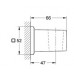 GROHE Allure Brilliant Support mural pour douchette 27706000