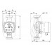 Grundfos ALPHA2 25-60 N 180 1x230V 99411424