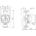 Grundfos ALPHA2 25-80 N 130 1x230V circulateur 99411289