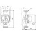 Grundfos ALPHA2 32-80 N 180 1x230V circulateur 99411449