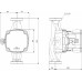 Grundfos ALPHA1 GO 25-60 180 220-240V 9H AC0 Pompe de circulation 93074169