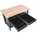GÜDE Etabli P 1200 SS - Black Line - 6 tiroirs 40839