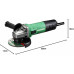 HiKOKI G13SB4YGZ Meuleuse d'angle (1400W/125mm)