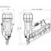HiKOKI NR1890DCAWQZ Cloueur sans fil (18V/5,0Ah)