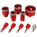 Holzmann Le jeu de 10 forets diamantés a sec DTBKS6-68