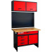 Holzmann Etabli avec armoire murale et panneau pour crochets (300kg/1200x600mm) WHL1200