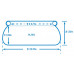 INTEX Easy Set Pool Piscine 457 x 122 cm Epurateur a cartouche 26168GN