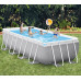 INTEX PRISM FRAME RECTANGULAR PREMIUM POOLS Piscine 488 x 244 x 107 cm 26792GN