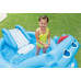 INTEX Hippo Play Center Piscine pour enfants avec toboggan 221 x 188 x 86 cm 57150NP