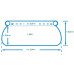 INTEX Easy Set Pool Piscine gonflable 396 x 84 cm avec filtration 28142GN