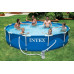 INTEX METAL FRAME POOLS Piscine 366 x 76 cm, avec filtration a cartouche 28212GN