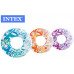INTEX Clear Color Tubes Anneau 91cm 159251NP/rose