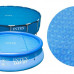 INTEX Couverture solaire de piscine Bleu 366 cm, Polyéthylene 28012