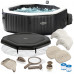 INTEX Jet & Bubble Spa Deluxe Octagon Spa gonflable 6 personnes 28462