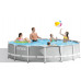 INTEX Prism Frame Premium Set Piscine 457 x 107 cm avec filtration a cartouche 26724NP