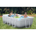 INTEX Prism Frame Rectangular Premium Pools Piscine 488x244x107cm avec filtration 26792NP