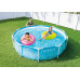 INTEX METAL FRAME POOLS Piscine 305 x 76 cm avec filtration a cartouche 28208GN