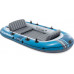 INTEX Excursion 4 Boat Set bateau Excursion 4 bleu ciel 315 x 165 x 43cm 66324NP