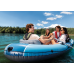 INTEX Excursion 4 Boat Set bateau Excursion 4 bleu ciel 315 x 165 x 43cm 66324NP