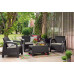 KETER BAHAMAS Ensemble lounge, marron/beige 17202269